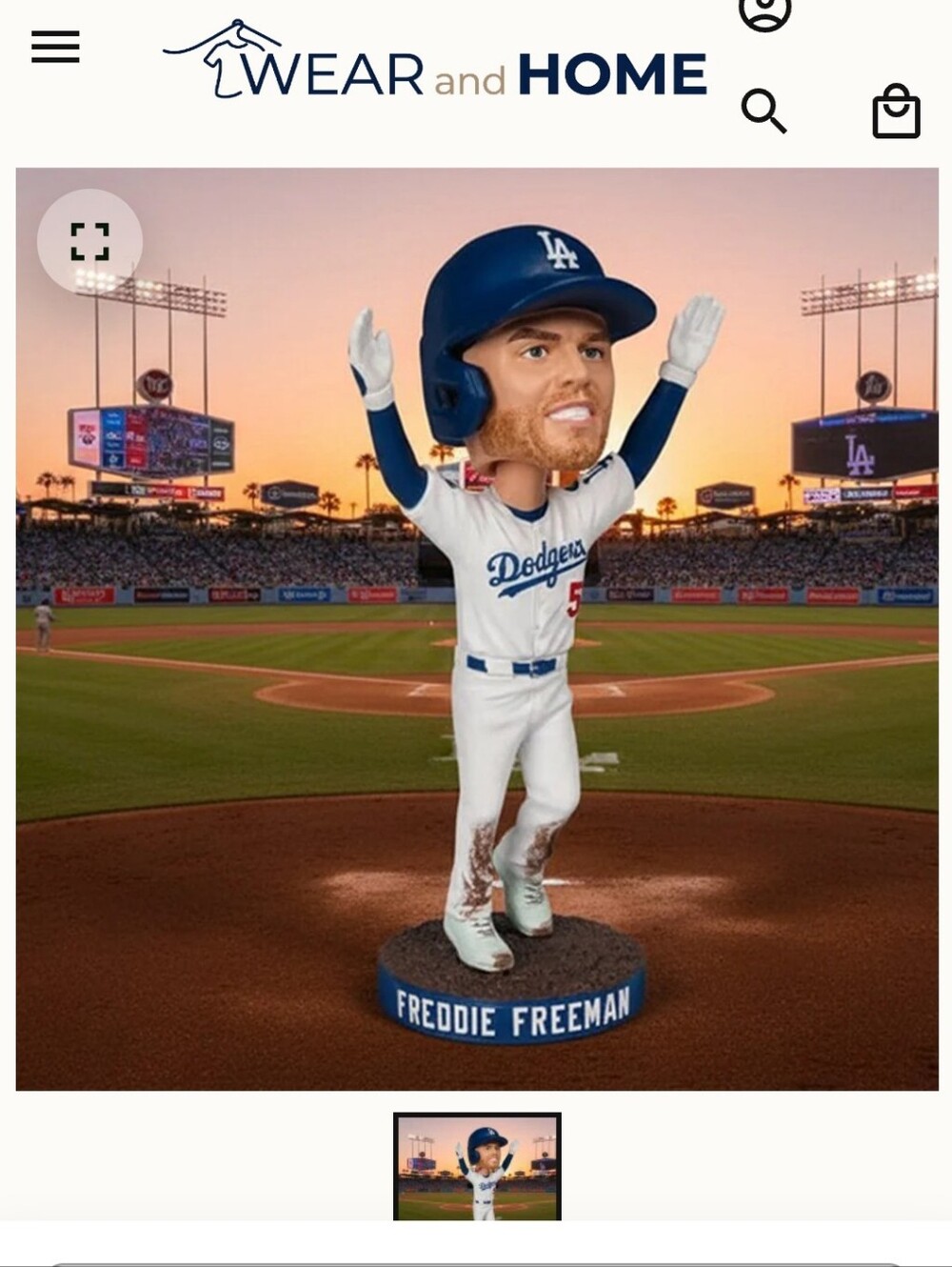 2026 FREDDIE FREEMAN WS DODGERS BOBBLEHEAD SGA 7/6/26 18 Inning Walk Off - Picture 5 of 5